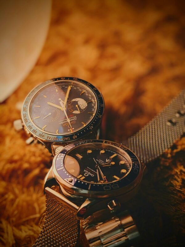 ساعة رجالية + ساعة نسائية (فولاذ مقاوم للصدأ)